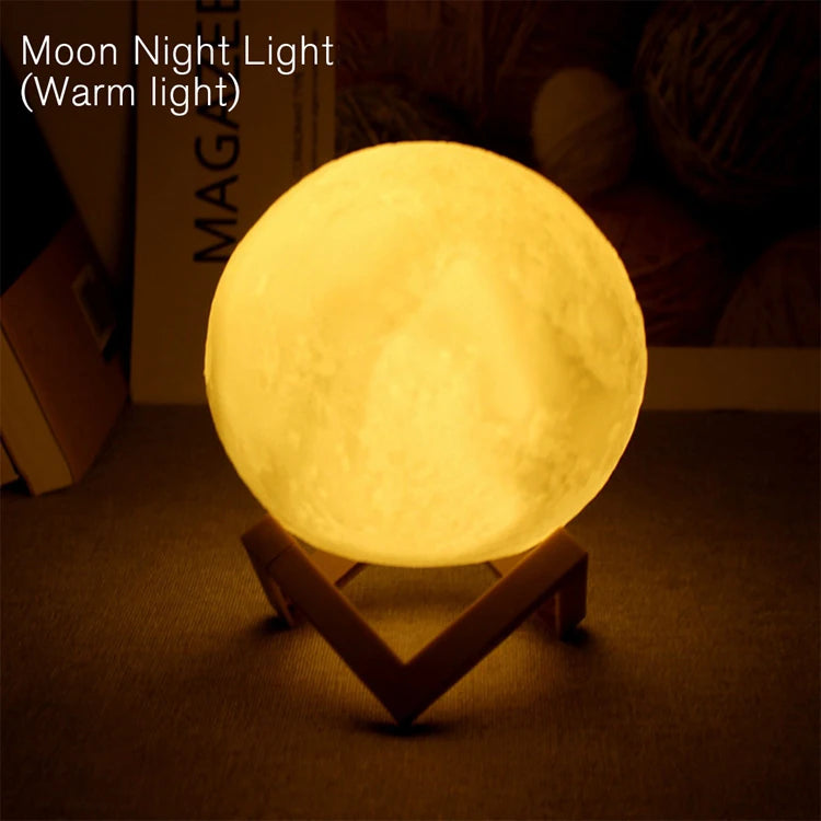 Z Book Light LED Moon Light Galaxy Light, Moon Night Light.