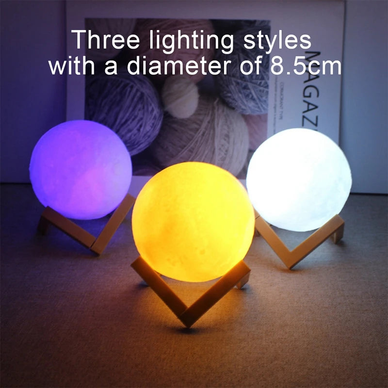 Z Book Light LED Moon Light Galaxy Light, Moon Night Light.