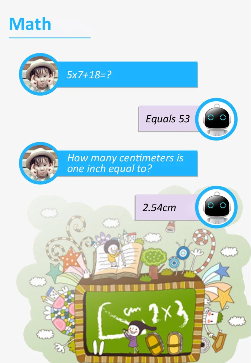 DARA AI Robot WiFi Early Education Toys for Children Learning Speech Recognition & Voice Interactive