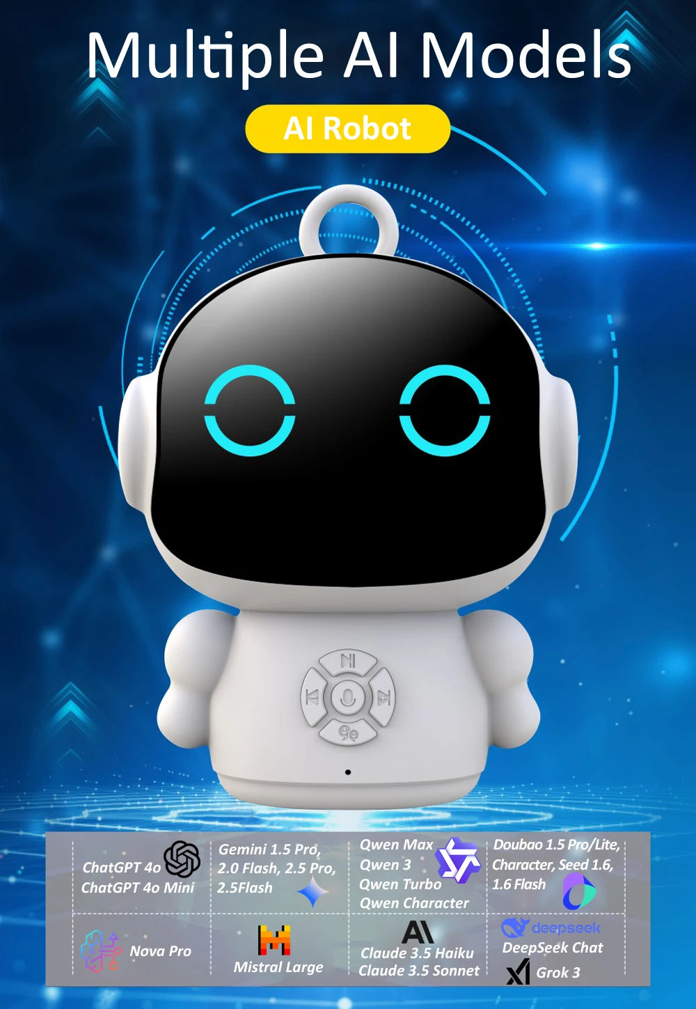 DARA AI Robot WiFi Early Education Toys for Children Learning Speech Recognition & Voice Interactive