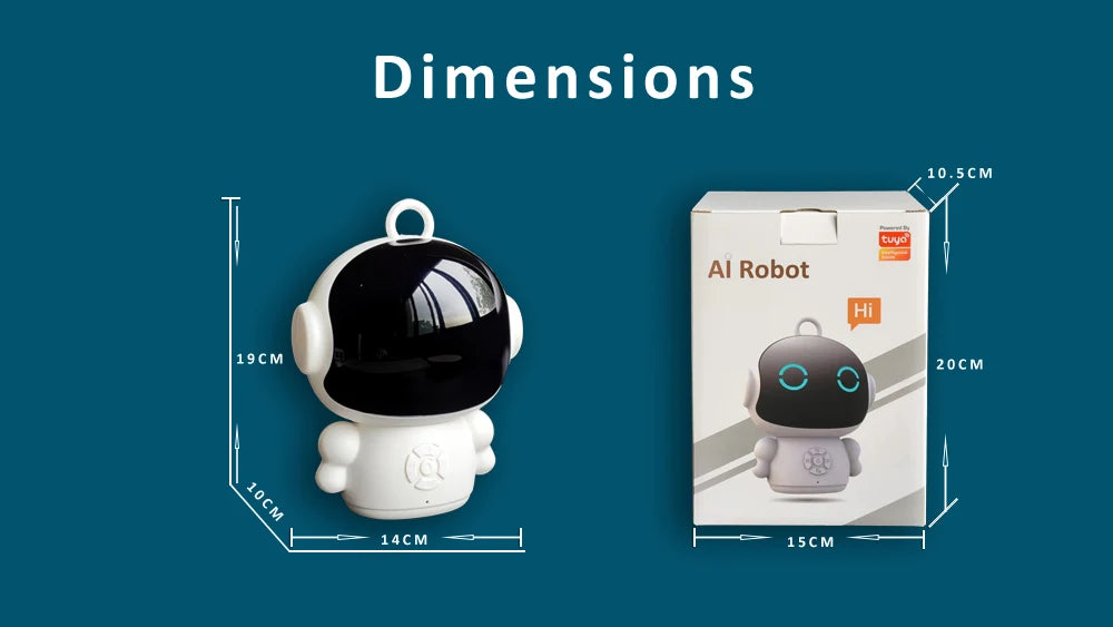 DARA AI Robot WiFi Early Education Toys for Children Learning Speech Recognition & Voice Interactive