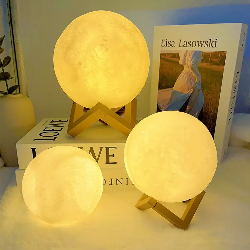 Z Book Light LED Moon Light Galaxy Light, Moon Night Light.