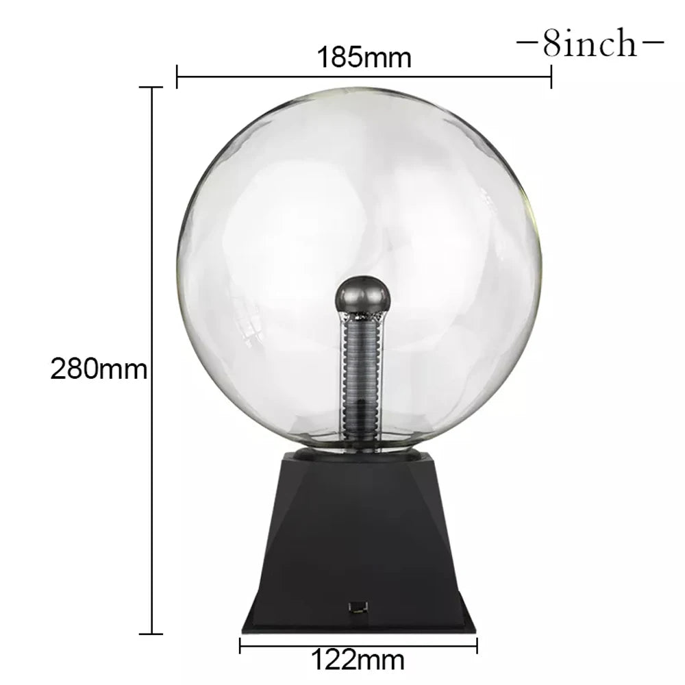Novelty Magic Plasma Touch Sensor Light 3/4/5/6/8 inch