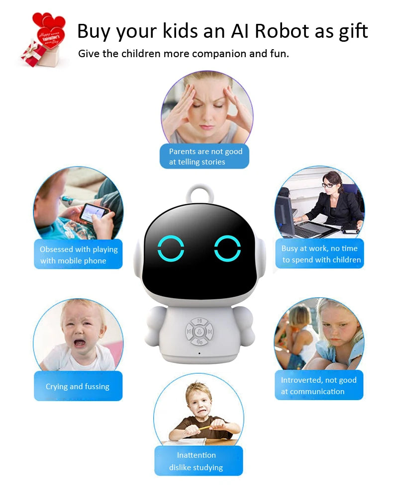 DARA AI Robot WiFi Early Education Toys for Children Learning Speech Recognition & Voice Interactive