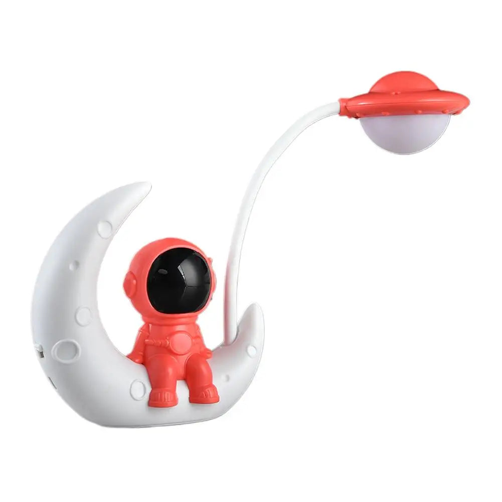 Novelty Moon Rechargeable LED Lamp USB Desk Night Light Table Reading Lamp for Home Study Bedroom Room Decoration Practical