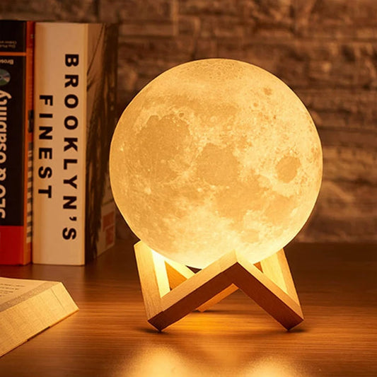 Z Book Light LED Moon Light Galaxy Light, Moon Night Light.